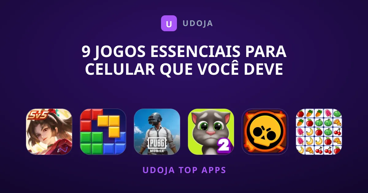 9 Jogos Essenciais para Celular que Você Deve Baixar